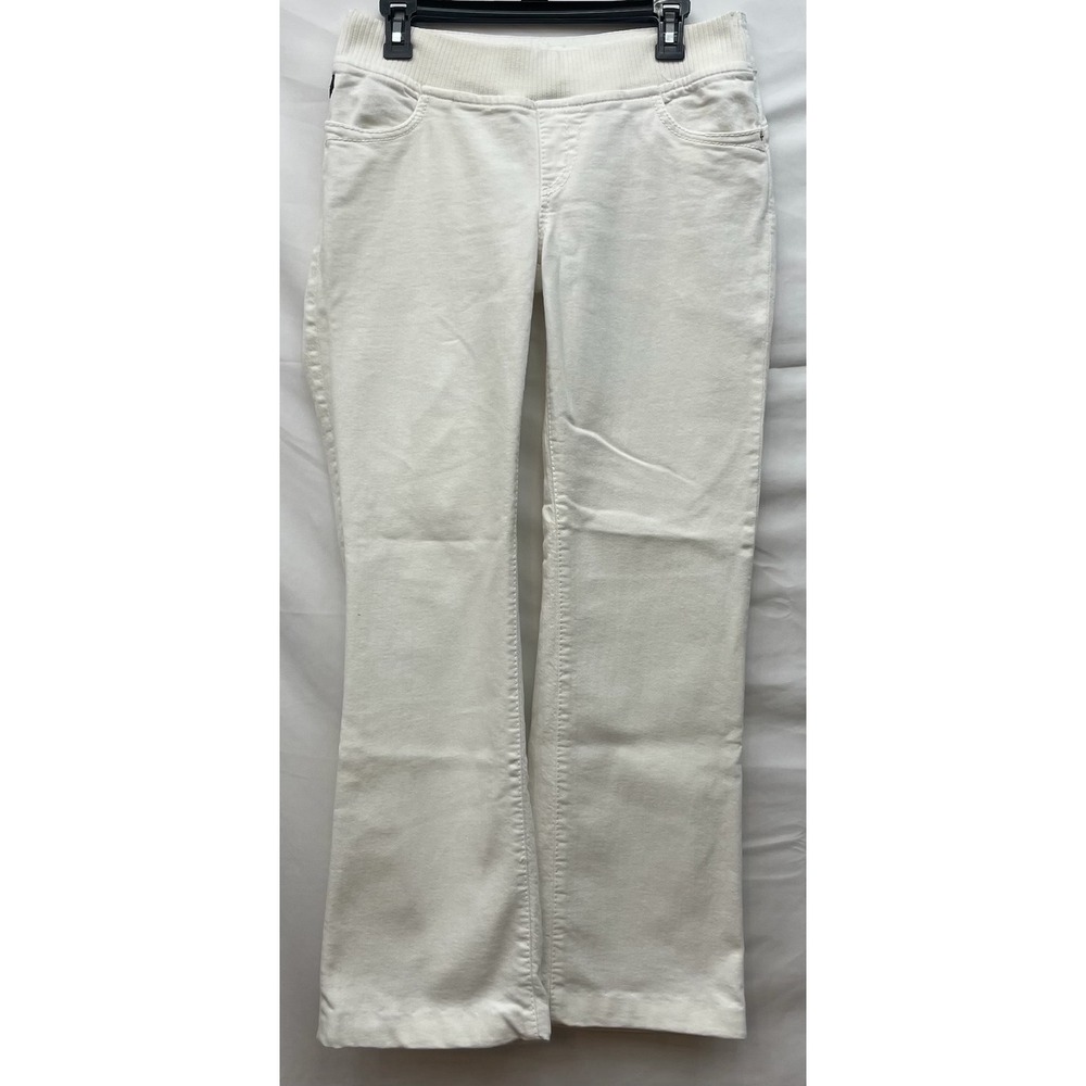 Serfontaine Cruiser White Jeans 29 Bootcut Stretch Denim Made In USA